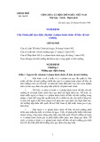 Nghị định của Chính phủ Quy định xử phạt vi phạm hành chính về bảo vệ môi trường