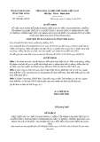 Quyết định số 1090/2019/QĐ-UBND tỉnh Vĩnh Long