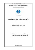 Khóa luận tốt nghiệp Kế toán - Kiểm toán: Hoàn thiện công tác kế toán doanh thu, chi phí và xác định  kết quả kinh doanh tại Công Ty Cổ Phần DVTM Hùng An