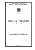 Khóa luận tốt nghiệp Kế toán - Kiểm toán: Hoàn thiện tổ chức công tác kế toán doanh thu, chi phí và xác định kết quả kinh doanh tại công ty Cổ phần tƣ vấn và thiết kế xây dựng Đông Nam Á