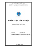 Khóa luận tốt nghiệp Tài chính - Ngân hàng: Hoàn thiện tổ chức công tác kế toán doanh thu, chi phí và xác định kết quả kinh doanh tại Công ty Cổ phần May Trường Sơn