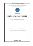 Khóa luận tốt nghiệp Quản trị doanh nghiệp: Phân tích thực trạng và một số biện pháp cải thiện tình hình tài chính tại Công ty Cổ phần Thương mại Vận tải Thúy Anh