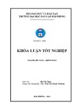 Khóa luận tốt nghiệp Kế toán - Kiểm toán: Hoàn thiện tổ chức kế toán doanh thu, chi phí và xác định kết quả kinh doanh tại Công ty Cổ Phần xây dựng vận tải Phúc Thịnh