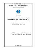 Khóa luận tốt nghiệp Kế toán - Kiểm toán: Hoàn thiện công tác kế toán doanh thu, chi phí và xác định kết quả kinh doanh tại Công ty TNHH đá sạch Trung Hiếu