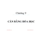 Bài giảng môn học Hóa đại cương: Chương 9 - Huỳnh Kỳ Phương Hạ