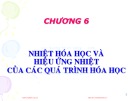 Bài giảng môn học Hóa đại cương: Chương 6 - Huỳnh Kỳ Phương Hạ