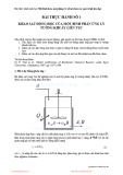 Bài thực hành môn học Mô hình hóa, mô phỏng và tối ưu hóa các quá trình hóa học - Bài thực hành số 1: Khảo sát động học của một bình phản ứng lý tưởng khuấy liên tục