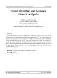 Export of services and economic growth in Nigeria