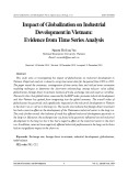 Impact of globalization on industrial development in Vietnam: Evidence from time series analysis