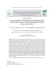 An assessment of sustainable development in the South Central Coast of Vietnam during the period from 2010 to 2016