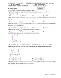Đề kiểm tra giữa HK1 môn Toán 12 năm 2019-2020 có đáp án - Trường THPT Nguyễn Chí Thanh