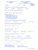 Đề kiểm tra 1 tiết chương 1 Giải tích 12 năm học 2018-2019 - Trường THP Quốc Thái