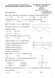 Đề kiểm tra giữa HK1 môn Toán 12 năm 2019-2020 có đáp án - Trường THCS&THPT Nguyễn Tất Thành