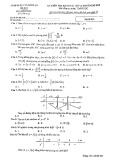 Đề thi KSCL môn Toán 12 năm 2018-2019 có đáp án - Sở GD&ĐT Hà Nội