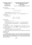 Đề thi chọn đội tuyển dự thi HSG Quốc gia môn Toán 12 năm 2018-2019 có đáp án - Sở GD&ĐT tỉnh Đồng Tháp