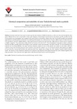 Chemical composition and suitability of some Turkish thermal muds as peloids