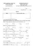 Đề thi học kì 1 môn Toán 7 năm 2018-2019 có đáp án - Phòng GD&ĐT huyện Sơn Dương