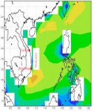 Long-term variation of reanalyzed wind waves on the Southern Central Coast, Vietnam
