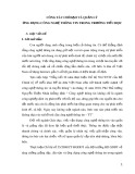 Sáng kiến kinh nghiệm: Công tác chỉ đạo và quản lý ứng dụng công nghệ thông tin trong trường tiểu học