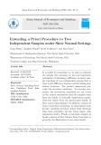 Extending a priori procedure to two independent samples under skew normal settings