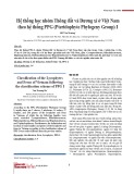 Hệ thống học nhóm Thông đất và Dương xỉ ở Việt Nam theo hệ thống PPG (Pteridophyte Phylogeny Group) I