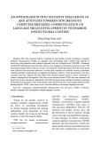 An investigation into students’ evaluation of and attitudes towards synchronous computer-mediated communication on language skills development in Vietnamese institutional context