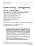 Distribution of cytotoxic T lymphocyte-associated antigen-4 promoter polymorphisms in Taiwanese patients with type 2 diabetes mellitus