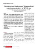 Classification and identification of Vietnamese honey using chemometrics based on 1 H-NMR data