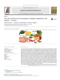 Uric acid in plants and microorganisms: Biological applications and genetics - A review