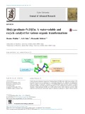 Bis[(L)prolinate-N,O]Zn: A water-soluble and recycle catalyst for various organic transformations