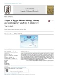Plague in Egypt: Disease biology, history and contemporary analysis: A minireview