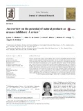 An overview on the potential of natural products as ureases inhibitors: A review