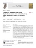 Feasibility of optimizing trimetazidine dihydrochloride release from controlled porosity osmotic pump tablets of directly compressed cores