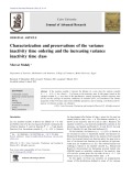 Characterization and preservations of the variance inactivity time ordering and the increasing variance inactivity time class
