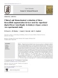 Clinical and biomechanical evaluation of three bioscaffold augmentation devices used for superficial digital flexor tenorrhaphy in donkeys (Equus asinus): An experimental study