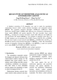 QESAR study tripeptide analogues as antioxidation agents