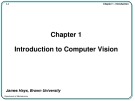 Bài giảng Introduction to computer vision