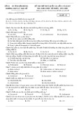 Đề thi thử lần 1 THPT Quốc gia năm 2017 môn Hóa học có đáp án - Trường THPT Lý Thái Tổ (Hải Phòng)