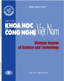 Tạp chí Khoa học và Công nghệ Việt Nam - Số 4B năm 2018