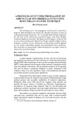 A protocol on in vitro propagation of Arbuscular mycorrhizal fungi using root organ culture technique