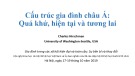 Bài giảng Cấu trúc gia đình châu Á: Quá khứ, hiện tại và tương lai