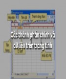 Giáo án Tin học lớp 7 - Bài 2: Các thành phần chính và dữ liệu trên trang tính