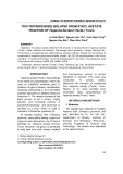 Two triterpenoids isolated from ethyl acetat fraction of Huperzia Serrata (thunb.) Trevis