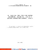 Hướng dẫn kỹ thuật thực hiện đánh giá môi trường chiến lược đối với quy hoạch phát triển kinh tế - xã hội