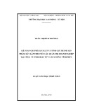 Luận văn Thạc sĩ: Kế toán chi phí sản xuất và tính giá thành sản phẩm xây lắp theo yêu cầu quản trị doanh nghiệp tại Công ty TNHH Đầu tư và xây dựng Vĩnh Phúc