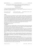 A comparative study between informal and formal finance: A literature review