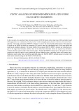 Static analysis of reissner mindlin plates using ES+NS-MITC3 elements