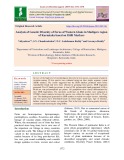 Analysis of genetic diversity of ferns of western Ghats in mudigere region of Karnataka based on issr markers