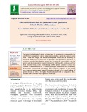 Effect of different host on quantitative and qualitative soluble protein of H. armigera