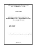 Luận văn Thạc sĩ ngành Tâm lý học: Thái độ đối với hoạt động thực tập tại doanh nghiệp của sinh viên trường Cao đẳng công nghiệp Bắc Ninh